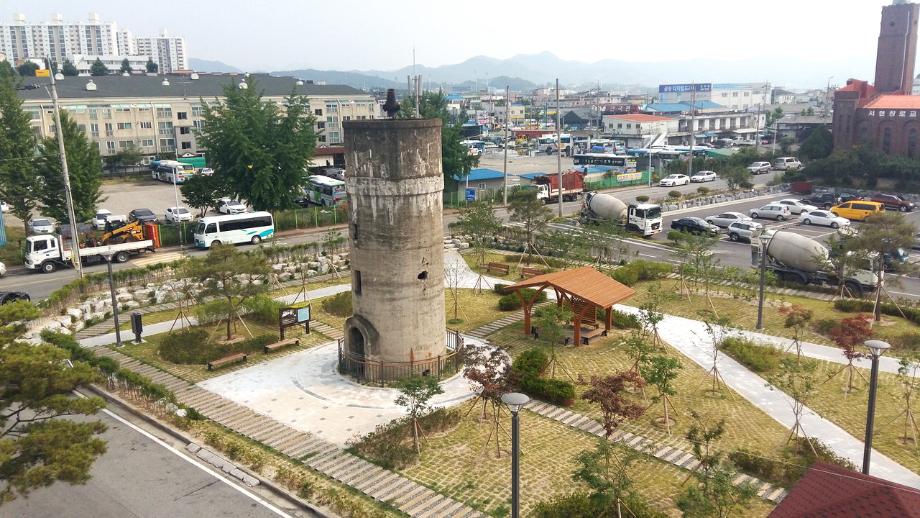 충주역 급수탑